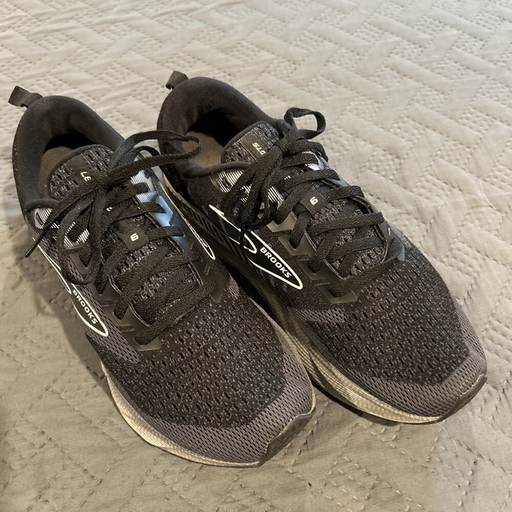 Brooks Levitate GTS Womens 9 Shoes Black Running Sneaker 1204081B090 Walking*